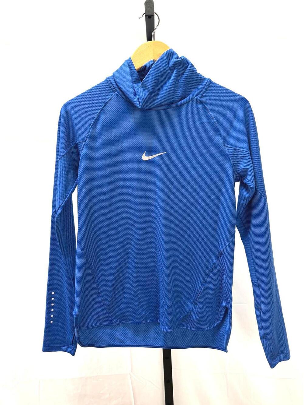 Nike Blue Long Sleeve Fitness Top Medium